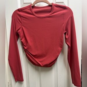 Lululemon All It Takes Nulu Long-Sleeve Shirt Vintage Rose